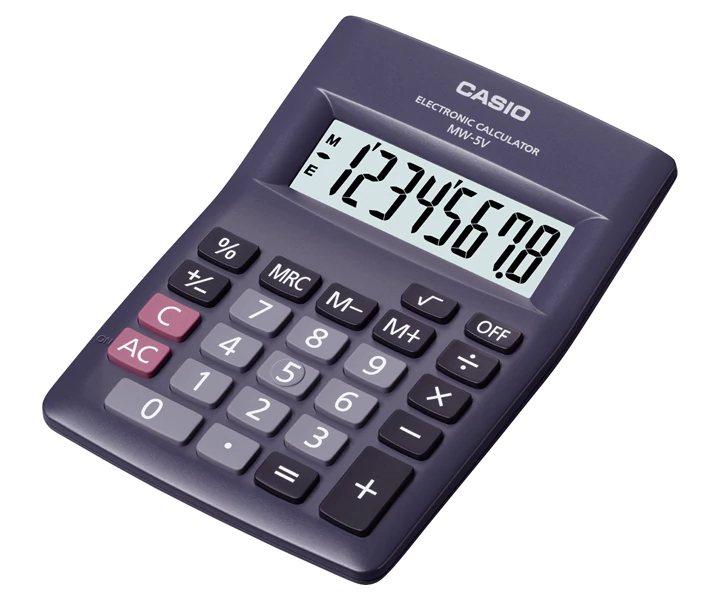 CASIO MW-5V 计算机 (8位)
