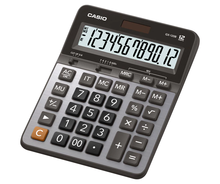 CASIO GX-120B 计算机 (12位)