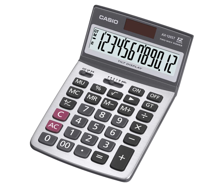 CASIO AX-120ST 計算機 (12位)