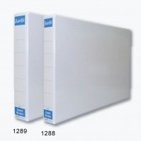 BANTEX 1288 2D A3E 2孔三面插页文件夾(25MM)-白色
