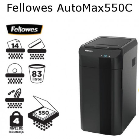Fellowes AutoMax™ 550C 全自动碎纸机 FW 4963101
