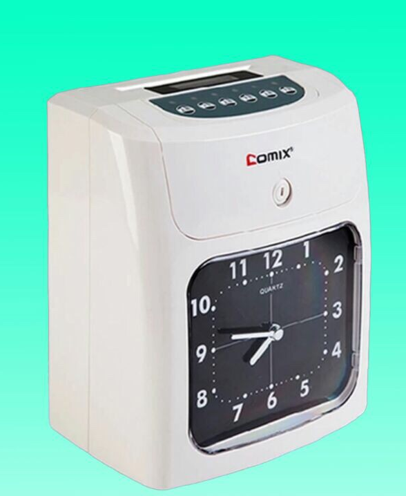 COMIX MT620T 六栏电子咭钟(双色)