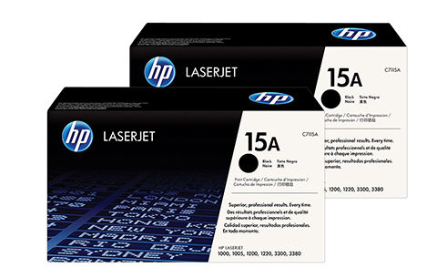 HP 15A 黑色原廠 LaserJet 碳粉盒 (C7115A)
