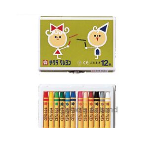 SAKURA 日本櫻花幼腊筆 12色 BLY-12