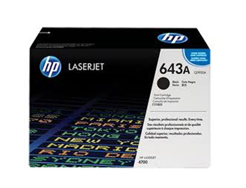 HP 643A 黑色原廠 LaserJet 碳粉盒 (Q5950A)