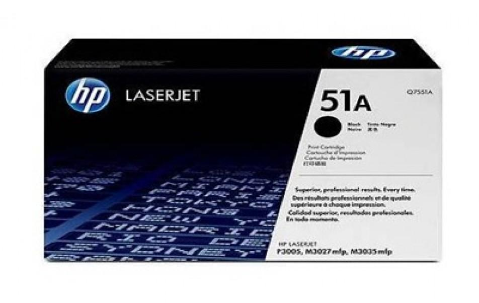 HP 51A 黑色原厂 LaserJet 碳粉盒 (Q7551A)