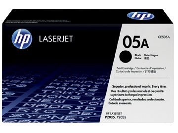 HP 05A 黑色原廠 LaserJet 碳粉盒 (CE505A)
