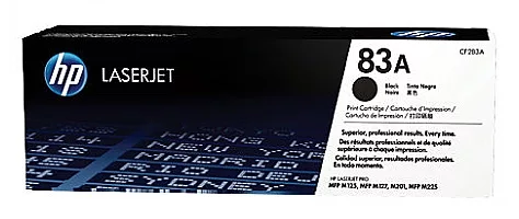 HP 83A 黑色原厂 LaserJet 碳粉盒 (CF283A)