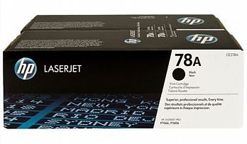 HP 78A 黑色原廠 LaserJet  碳粉盒 孖裝 (CE278AD)