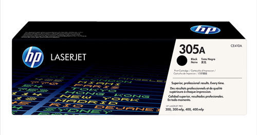 HP 305A 黑色原廠 LaserJet 碳粉盒 (CE410A)