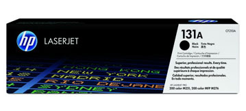 HP 131A 黑色原厂 LaserJet 碳粉盒 (CF210A)