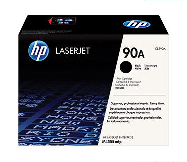 HP 90A 黑色原厂 LaserJet 碳粉盒 (CE390A)