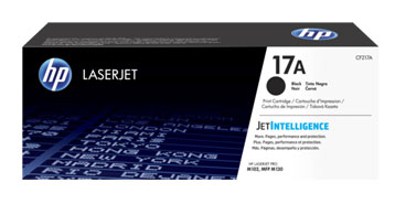 HP 17A 黑色原廠 LaserJet 碳粉匣 (CF217A)