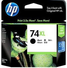 HP 74XL 高容量黑色原廠墨盒 (CB336WA)