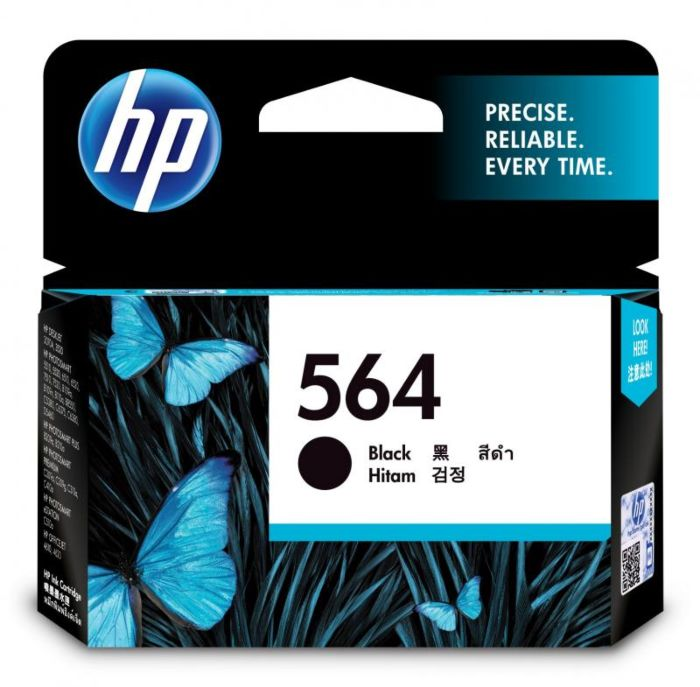 HP 564 黑色原廠墨盒 (CB316WA)