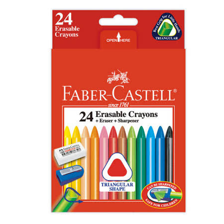 Faber-Castell 辉柏 粗腊筆 24色 #122 624