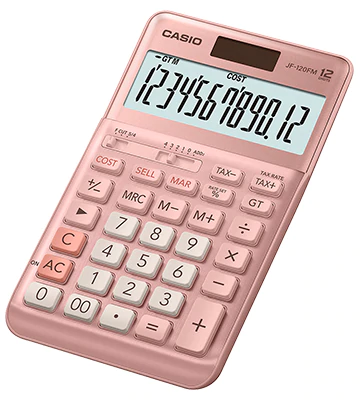 CASIO JF-120FM 計算機 (12位)