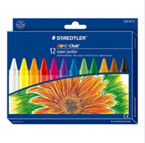 Staedtler 施德樓 12色粗腊筆 #226NC-12