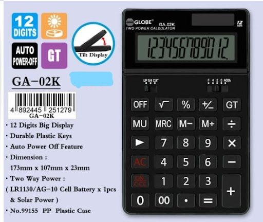 Globe GA-02K 12數位計算機