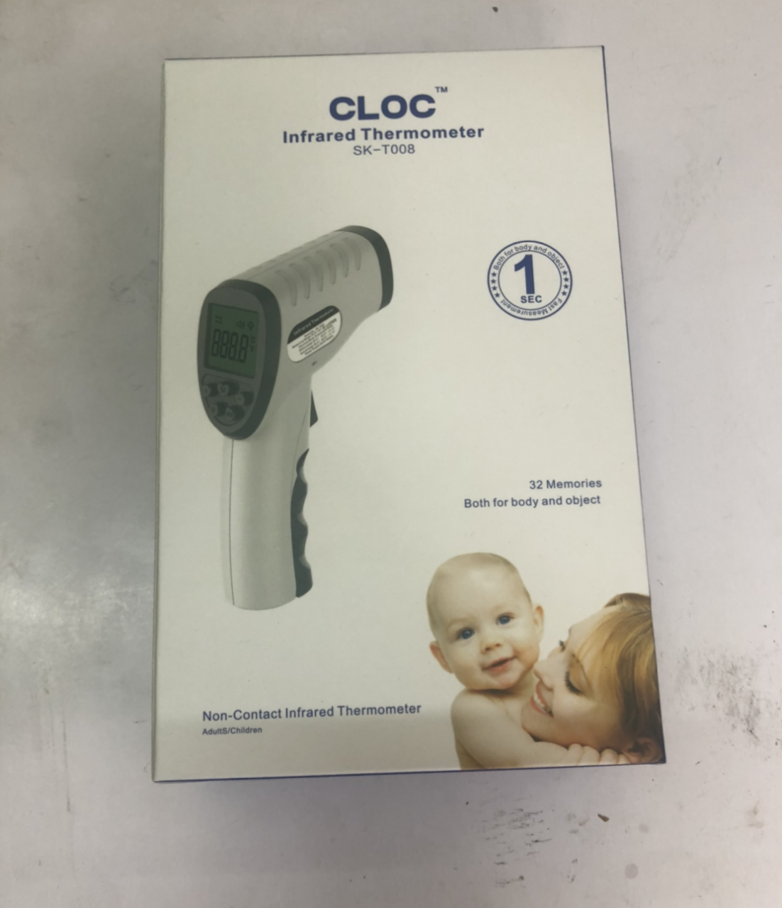 CLOC 非接触式数字红外測温仪 SK-T008