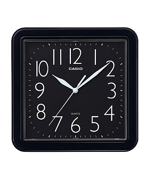 Casio 方形掛牆鐘 IQ-02S-1DF/7DF (黑色/白色)