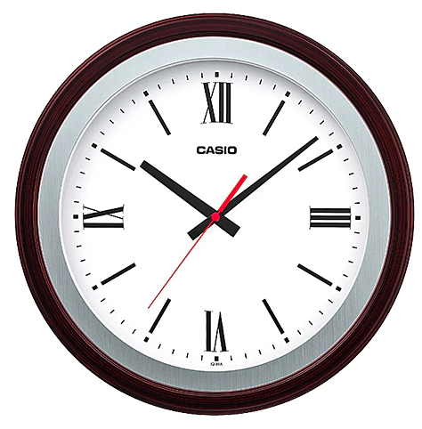Casio 圓形掛牆鐘 IQ-91A-5DF