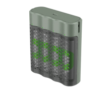 GP Recyko 綠再快快充充電器M451(4槽/USB) 連4粒2600mAh AA鎳氫充電電池