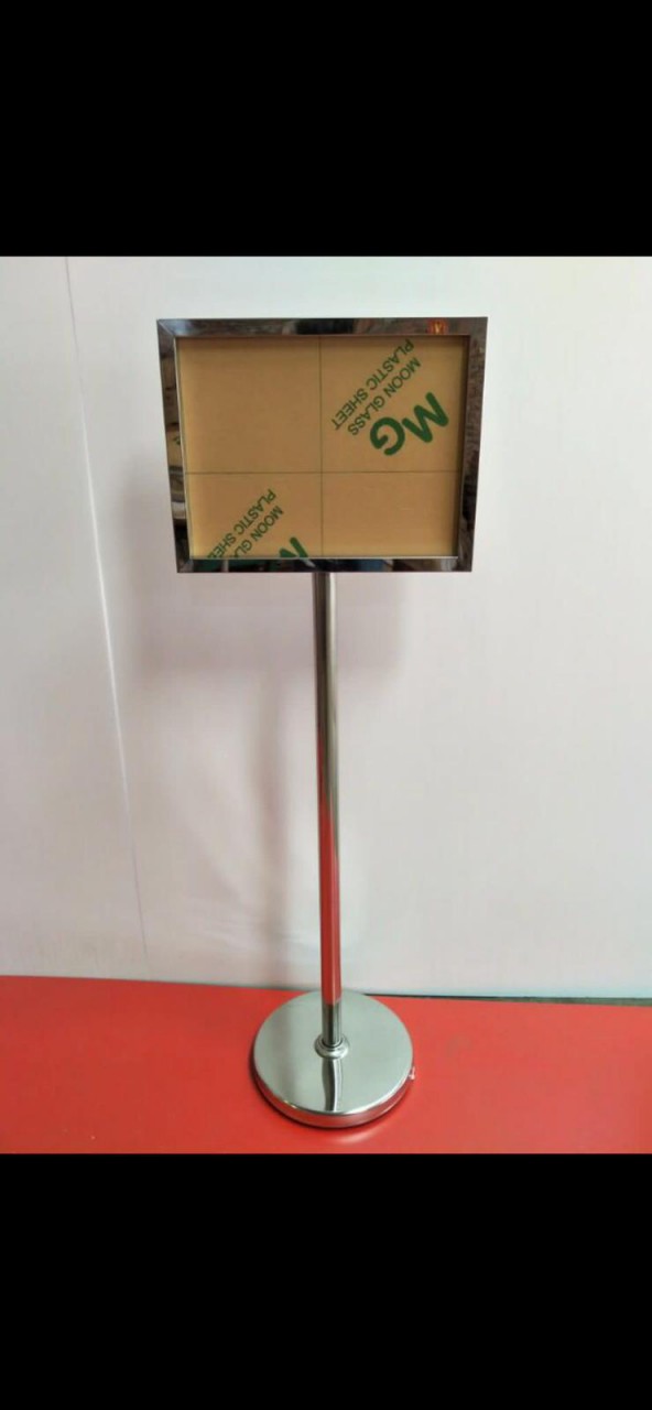 TOYOKA 双面不銹钢展示架 - A4 (橫/直)