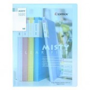 COMIX A415 A4 Clear Holder 磨砂透明資料簿 20頁