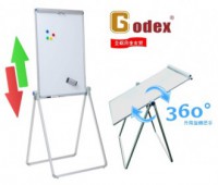 Godex GX-FC666 U型夾紙白板(700x1000mm)