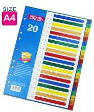 Kidario KID12-20AZ PP 20級彩色Index A-Z
