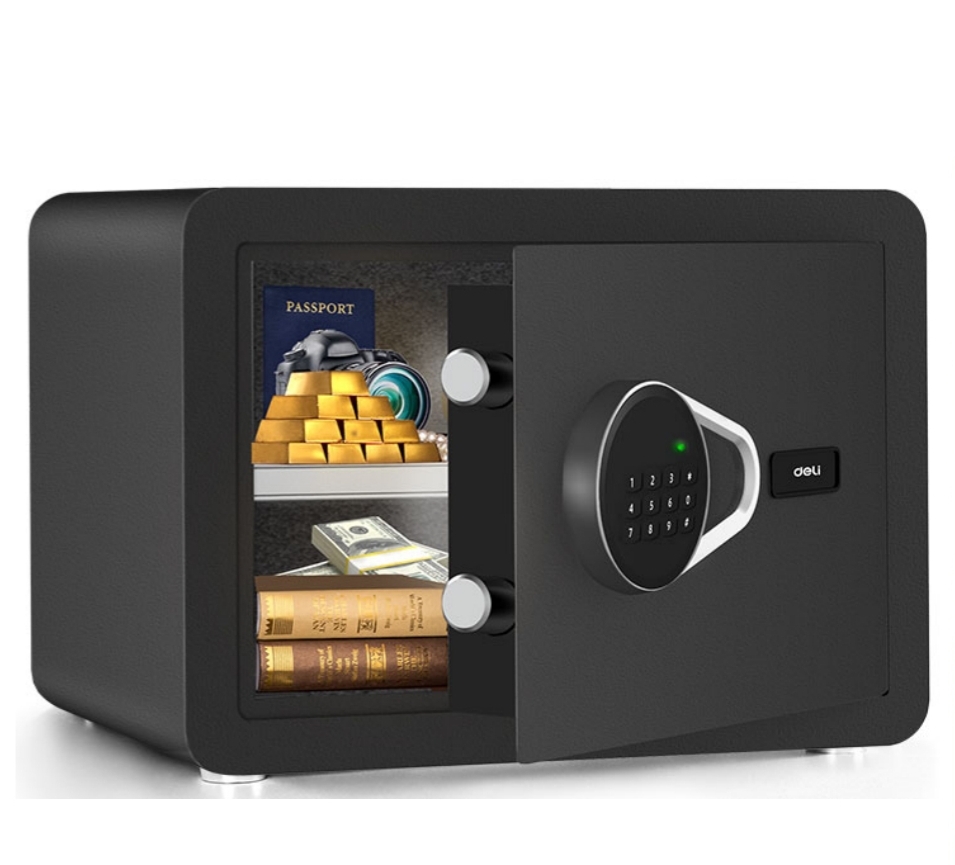 Deli ET540 Key Password Safe 密碼+鎖匙鎖夾萬