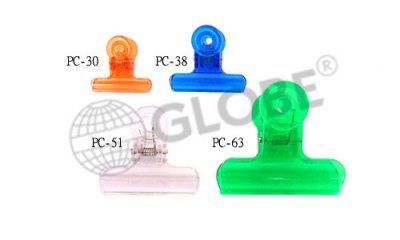 GLOBE PC30 彩色胶夾(24个装) - 30mm