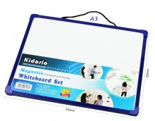 Kidario KWB-3040-A3 胶框磁性白板(30x40cm)