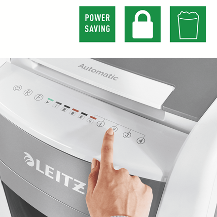 LEITZ - Leitz IQ Autofeed Office 300 Automatic 自動碎紙機 粒狀 (4 x 30mm)