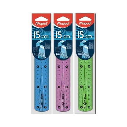 Maped 15cm Twist'n Flex Original Ruler 不易断间尺 6"