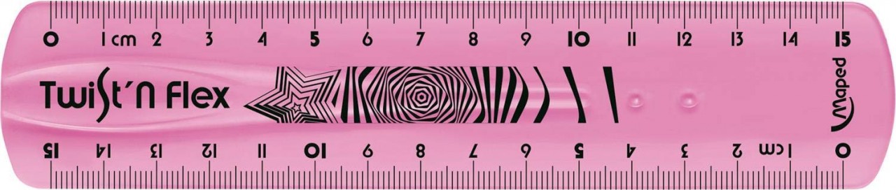 Maped 15cm Twist'n Flex Original Ruler 不易斷間尺 6"