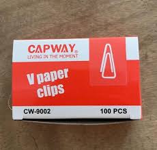 CAPWAY 30mm 三角万字夾- 100个/盒