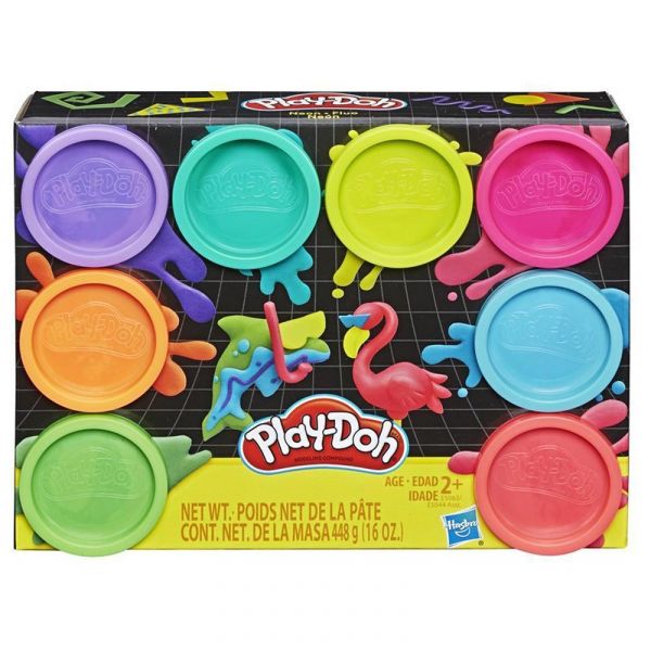 Play Doh 8 色彩泥膠 E5044AS00
