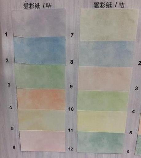 A4 SUNLIGHT 云彩纸 100G @40'S - 橙色