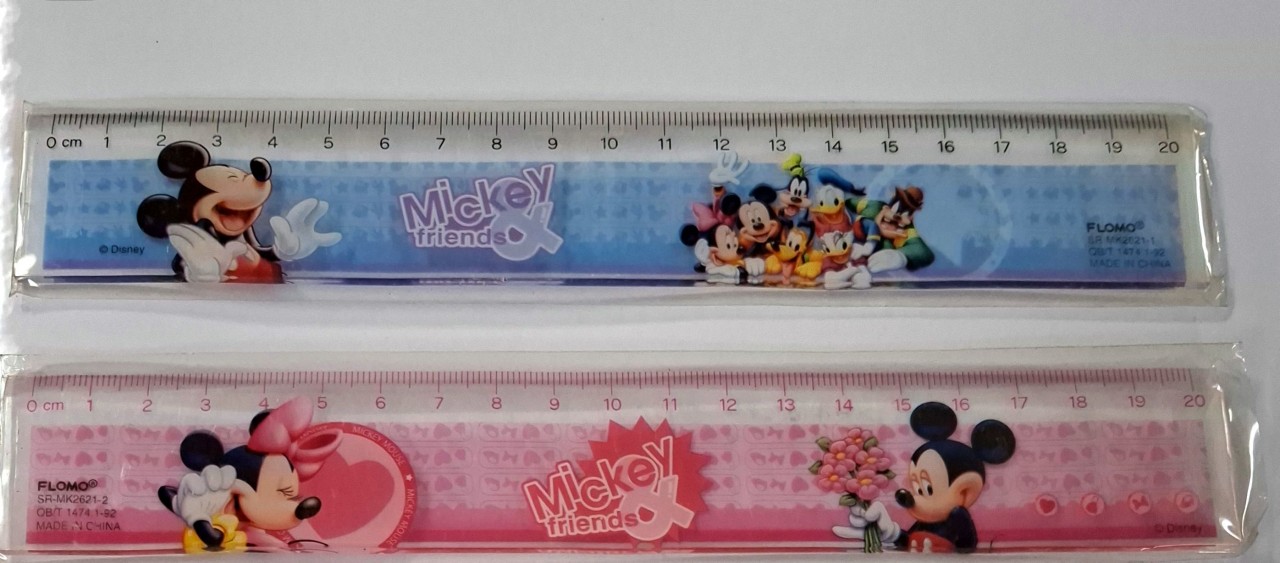 20CM 公仔膠呎