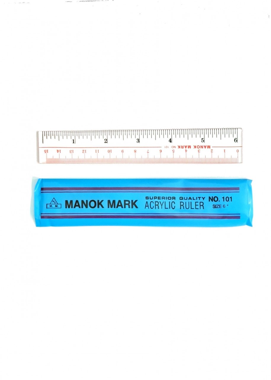 MANOK MARK 6" /15CM 膠間呎