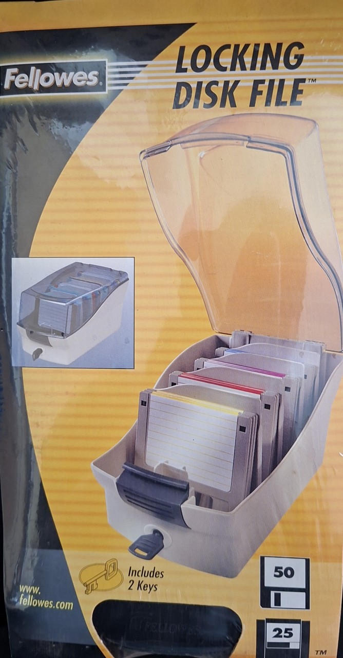FELLOWES 磁碟盒 90622 (50隻)