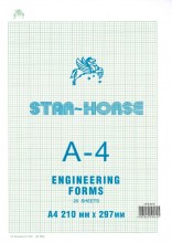 A4 STAR-HORSE 幾何紙 @20'S