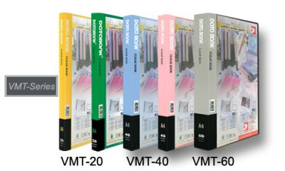 Data Bank 面脊包胶资料簿 A4-40页 VMT-40