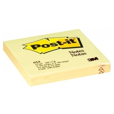3M 报事贴 3"x3" #654